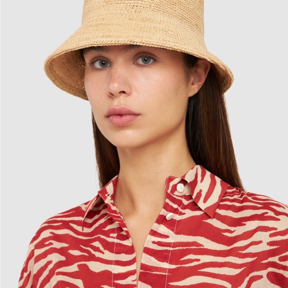 Lack of Color Inca raffia bucket hat